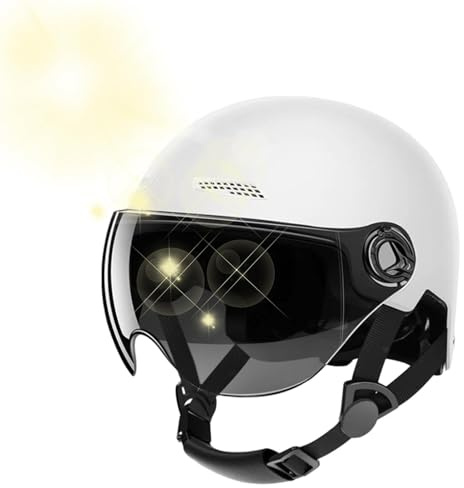 Casques de vélo pour homme et femme, demi-casque absorbant les chocs pour homme et femme – Casques de scooter, équipement de protection pour escalade, patinage pour adultes et jeunes