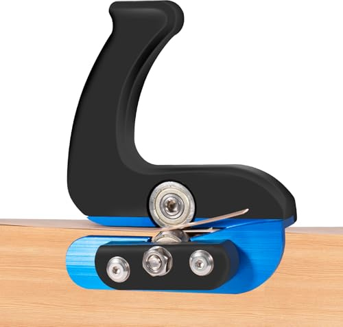 Mtchavno Kantenhobel Holz – Doppelte Offsetlager, kantenschneider umleimer für präzises Schneiden und ergonomischen Griff, Tragbar Kantenhobel für Box/PVC/ACP/Melamin/Vinyl-Laminat
