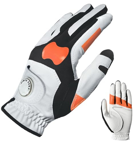 NevPuose Guantes de Golf para Hombre: Agarre para la Mano Izquierda, Guantes de Entrenamiento para Picar, Accesorios Deportivos Flexibles de Rendimiento | Equipo Deportivo de Calidad para Uso Manual
