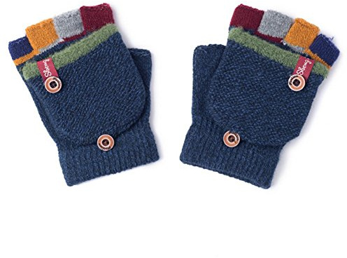 Autumn and Winter Baby Warm Gloves Child Knitted Mittens, 3-6 years old