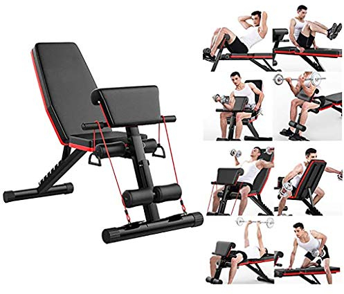 Slow Time Shop Réglable Poids Benchs Haltère Tabouret Chaise Romaine Pliable Workout Banc Sit Up Incline Abs Plat Benchs Fly Poids Presse Poids Machine Benchs Fitness