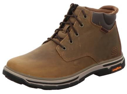 Skechers Men's Segment 2.0 Brogden Boots, Desert Leather, 11 UK