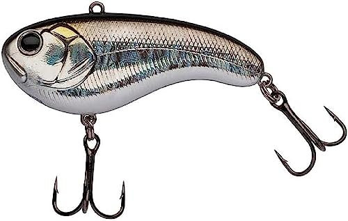 Berkley Flatt Shad Pike Hecht, Perch Barsch Angelköder, 22g | 77mm, Natural Shiner