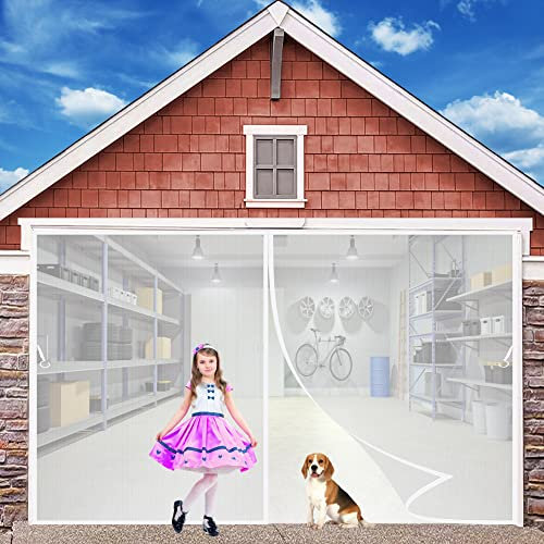 Magnetic Screen, 105x200cm, Insects Out, Mosquito Door, Easy Install, Customizable, White