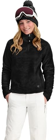 Obermeyer Furry Fleece Top Fleece - Teen Girls - Black - Size L