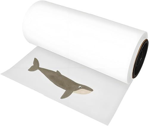 Furvveerr Film di DTF,Rotolo di Pellicola di Trasferimento DTF,30 cm x 100 m,Film a Freddo Strappato a Lato Singolo,Carta di Trasferimento Impermeabile Diretta Su Pellicola DTF per Magliette