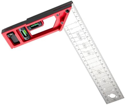 Utensili ad angolo retto per armadi, costruzione di mobili, angolo di falegnameria, angolo di arresto di precisione di 90 gradi, strumento di misurazione per lavori di lavorazione del legno