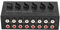 Alomejor Mini Mixer Stereo Mixer Passivo Portatile con Controllo del Volume a 6 Canali per PC CD Laptop