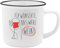 GRUSS & CO Becher mit Motiv Wein | New Bone China Porzellan, Emaille-Optik, 35 cl | Lustiges Geschenk, Frühstück | 73911