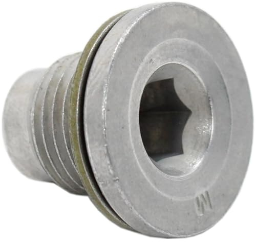BIAREN Oil Sump Drain Plug With Gasket For Ford Fiesta B-Max Focus Mondeo Kuga Ecosport Transit Tourneo Connect Courier 1.5 1.6 TDCI 2120484 JX6Q6730AA