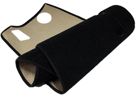 APARC Car Dashboard Cover for Dacia Duster 2018 2019 2020 2021 2022 2023, Non-Slip Dash Mat Sunshade Center Panel Protector Pad Interior Accessories,A/Right rudder