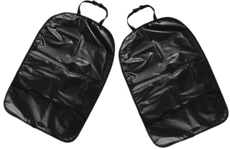 SOIMISS 2piezas Alfombrillas para Asiento de Coche, Impermeables y Reutilizables, Protección Trasera