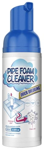 Potente Agente Di Dragaggio Dei Tubi,Detergente Per Scarico In Schiuma,Pulire I Tubi,Per Cucina,Lavabo,WC,Vasche,60ML