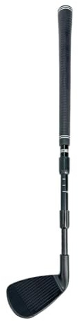 Putter de golf - Réglable de 53 à 94 cm - Putter d'intérieur - Extendable Shaft Training Aid - 1 pack d'aide à l'entraînement pour homme et femme - Pour l'intérieur et l'extérieur - Argenté, noir