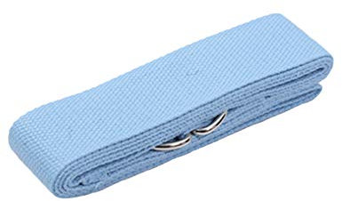 Legou Yogagurt mit verstellbarer D-Ring-Schnalle, damen, hellblau