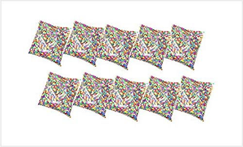 STELLE FILANTI E CORIANDOLI PER FESTE DI COMPLEANNO, CAPODANNO, PARTY, CARNEVALE, FESTE BAMBINI ECC (10 PEZZI bustine coriandoli da 100 gr)