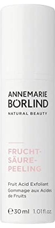 ANNEMARIE BÖRLIND FRUCHTSÄURE-PEELING (30ml) - Sanftes Peeling Entfernt Abgestorbene Hautschüppchen, Verfeinert Und Optimiert den Teint, Glättend, Stimulierend