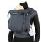 Didymos DidyKlick 4u Babytrage - Halfbuckle Tragehilfe Graphit - für Babys und Kleinkinder von 3,5kg bis 20kg - ergonomische Sitzhaltung - Bauchtrage - Hüfttrage - Rückentrage