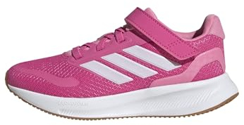 adidas Unisex Kids RUNFALCON 5 Shoes Kids, Pulse Magenta/Cloud White/Bliss Pink, 2 UK