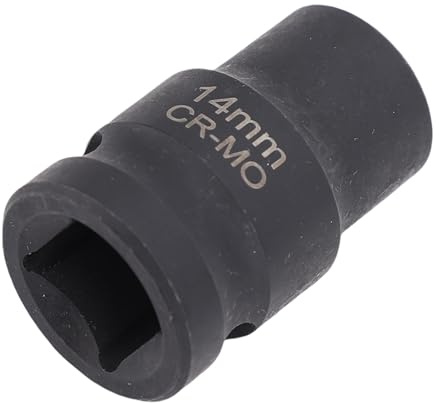 KIMISS Set di Bussole per Pinze Freno per S4, S5, S6, SQ5 - Utensile in Metallo Resistente con Attacco da 1/2 Pollice (14 mm x 7 punti)