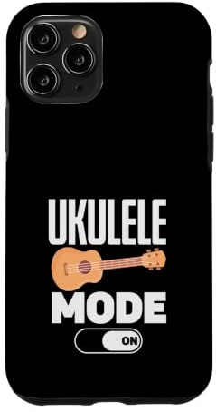 Mode ukulélé Amusant sur Lecteur d'instrument de Musique Coque pour iPhone 11 Pro