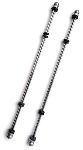 The Bondage Locker Abacus Vice Pince à double barre pour tétons ou lèvres