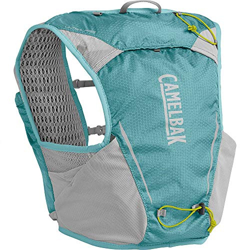 Camelbak Unisex – Erwachsene Trinkgürtel Flash Belt, Schwarz, 66-116 cm (Aqua Sea / Silber)