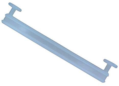 rewagi Schlaufengleiter für Schlaufen 40mm, 50mm, 50mm mit Schlitz, 70mm – Gardinenzubehör, Gardine, Vorhang, Schiebegardine (Länge 70mm - 50 Stück)