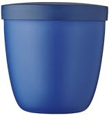 Mepal - Panier à Snack Ellipse - Contenant Alimentaire pour Conserver et Transporter des Snacks - Convient au Congélateur, au Micro-ondes et au Lave-vaisselle - 500 ml - Vivid Blue