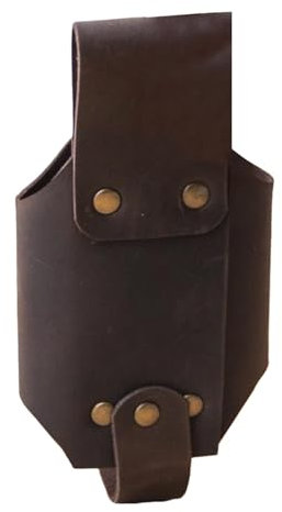 Porte-Ceinture pour Bouteille d'eau, Porte-bière, en Cuir PU, Sac Banane