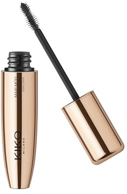 KIKO Milano Maxi Mod Length & Curl Mascara, Mascara Effetto Lunghezza E Curvatura Con Mini Scovolino