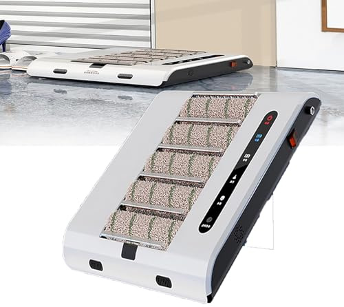 Polisseuse électrique 2 en 1 avec ventouse et raclette, nettoyage rapide 1000 Pa en 5 secondes pour cuir, sport et talons hauts