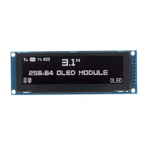 Remingtape 3,12 OLED-display 256 x 64 SSD1322 drivrutin grafisk LCD- parallell/SPI lödpenna för /C51