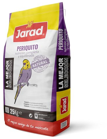 Comida para pájaros Jarad Periquito Standard 25 Kg Stock
