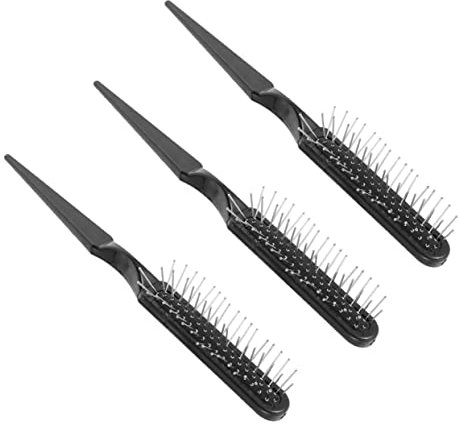 MAGICLULU 3pezzi Spazzole Per Capelli Da Donna Con Punta Coda Pettine Per Styling Massaggiatore Capillare Per Sezionare Lisciare e Volumizzare Capelli Bagnati e Asciutti