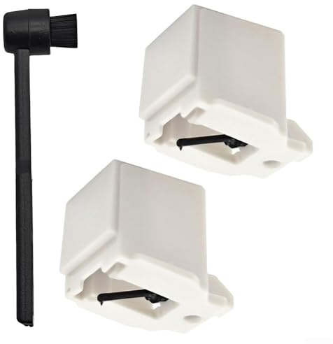 Lot de 2 aiguilles de rechange ATN3600L pour tourne-disque vinyle avec brosse pour phonographe d'enregistrement