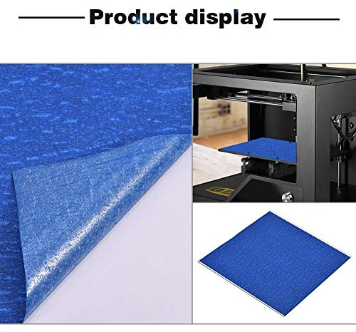 Annadue Nastro Adesivo, Adesivo Sensibile Alla Pressione 5pcs 210x200 Mm per Stampante 3D Letto Caldo Crepe Crepe Adesiva Resistente Ad Alta Temperatura