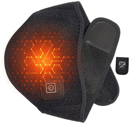 usefulbeauty Bufanda Cervical Calentadora,Brace Térmico De 3 Ajustes De Calor | Cojín Eléctrico Calefacción,Para Hombres Mujeres Mayores En Casa En El Trabajo Después De Deporte Tiempo Frío Relajación