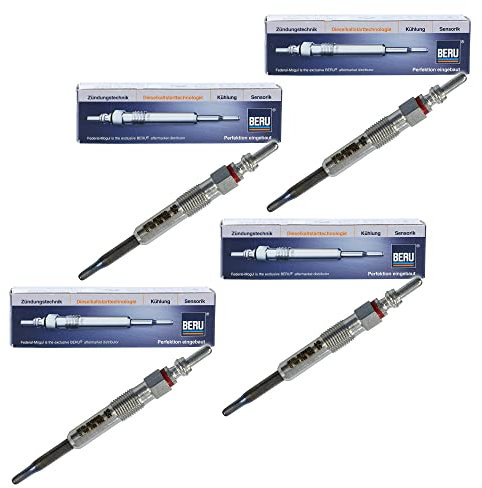 4x original BERU Glühkerze GE100