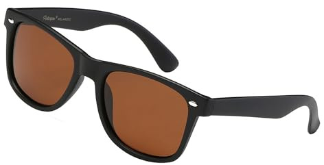 PolarSpex Polarized Sunglasses for Men and Women – UV Protection, Durable & Lightweight Retro Sunglasses for Driving, Fishing