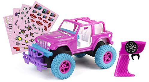 Exost télécommandée Customisable-Crossroad-Voiture Girly Tout-Terrain-Rose-Nouveauté Fun-Super Jouet pour Enfant, 20262