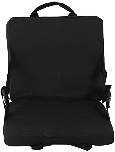 Chaise de Stade Pliante avec Dossier Rembourré, Siège Portable pour Camping, Festivals, Sports et Événements Extérieurs, Coussin Intégré