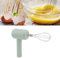 Uadme Frusta elettrica piccola,sbattitore manuale senza fili,miscelatore da cucina portatile leggero ricaricabile tramite USB per preparare caffelatte e torte al caffè,per l'uso in casa all'aperto