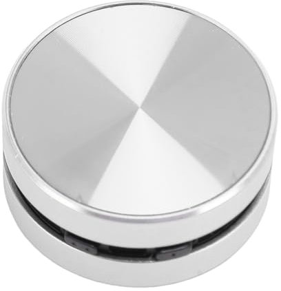 Plyisty Small Bluetooth Speaker, Bone Conduction Portable Shower Speaker with Suction Cup, FM Radio, Stereo Bass Sound for Bathroom Travel (Silver)