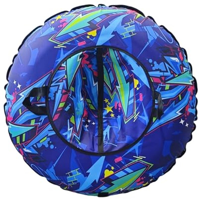 Trineo De Nieve - Balsa Inflable de 104 Centímetros con Asas,Trineo para Niños y Adultos | para Actividades de Invierno en Exteriores Camping y Diversión