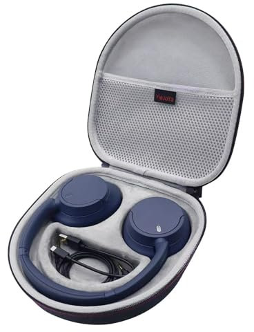 Étui de protection rigide pour casque Sony WH-CH720N/WH-CH700N/WH-CH710N - Noir (étui uniquement)