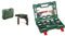 Bosch 0603131000 Trapano Battente UniversalImpact 700, W, 230 V, Verde + 2607017195 Set di Punte, Trapano e Chiavi, 91 pezzi