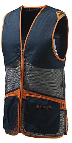 Beretta Chaleco unisex de malla transpirable para competición