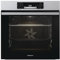 Hisense BI64EPXESOL - Horno Pirolítico con Vapor, Even Bake 77L, Freidora de Aire, Cocción Congelados, Calentamiento Rápido, Cocción Simultánea x5, Modo Grill/Pizza, Cierre Suave, Inox
