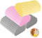 Staubschwamm, Damp Duster, Damp Duster Schwamm, 4 Stück Damp Clean Duster Schwamm, Wiederverwendbarer Staubentfernungsschwamm für Fenster, Jalousien, Geländer, Sofas und Türspalten